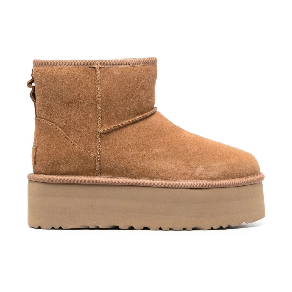 Ugg Donna Marrone Ugg_w Classic Mini Platform Stivali Chestnut_marrone_9 Us_donna - Immagine 6