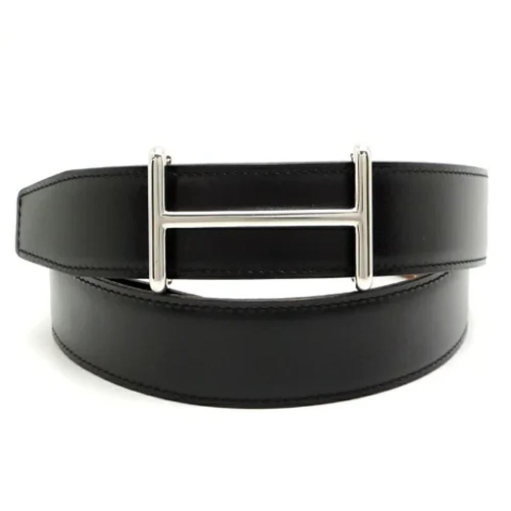 Hermès Vintage Pre-owned Leather belts Black Unisex