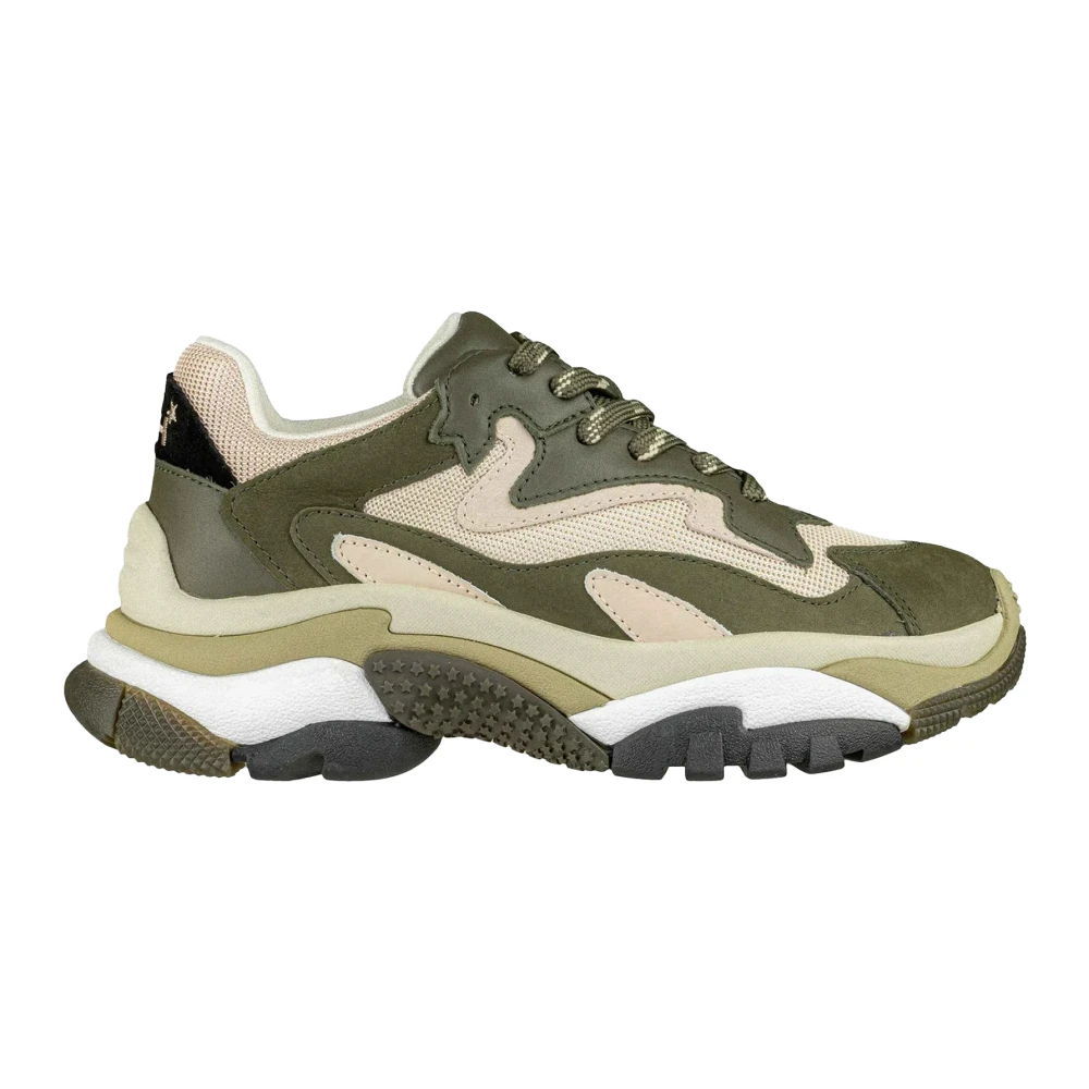 ASH Groene Sneakers met Logo Detail Dames Schoenen Veelkleurig Multicolor