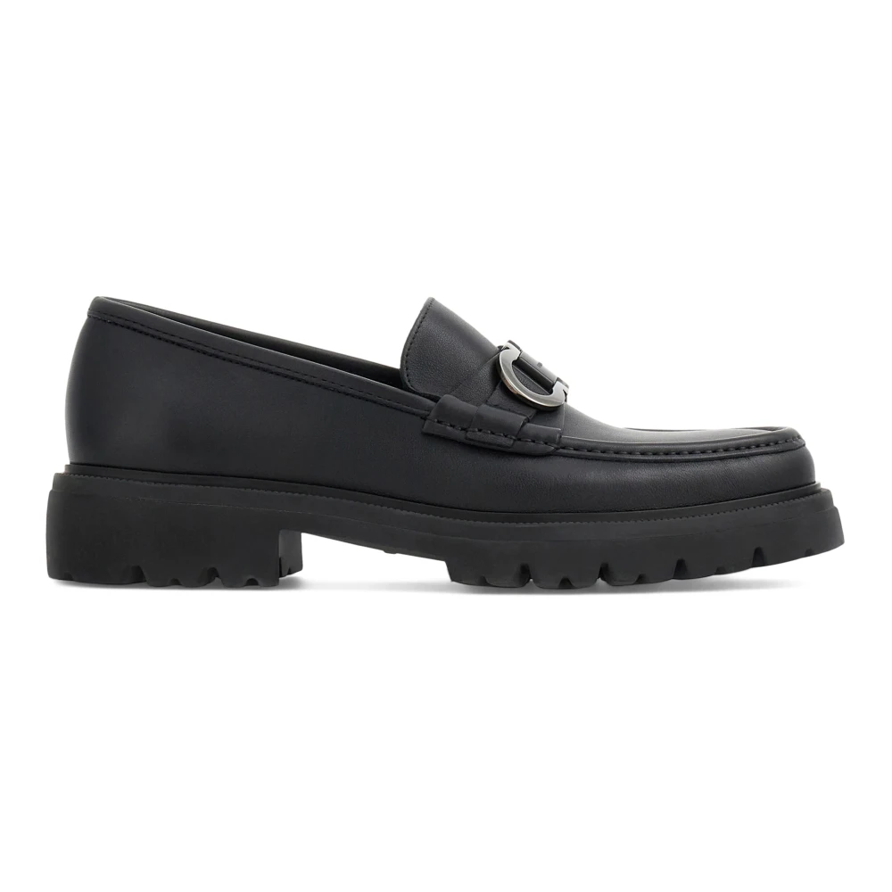 Ferragamo Women's Black Cocoon Loafers - Loafers - 4 Uk - Shoes