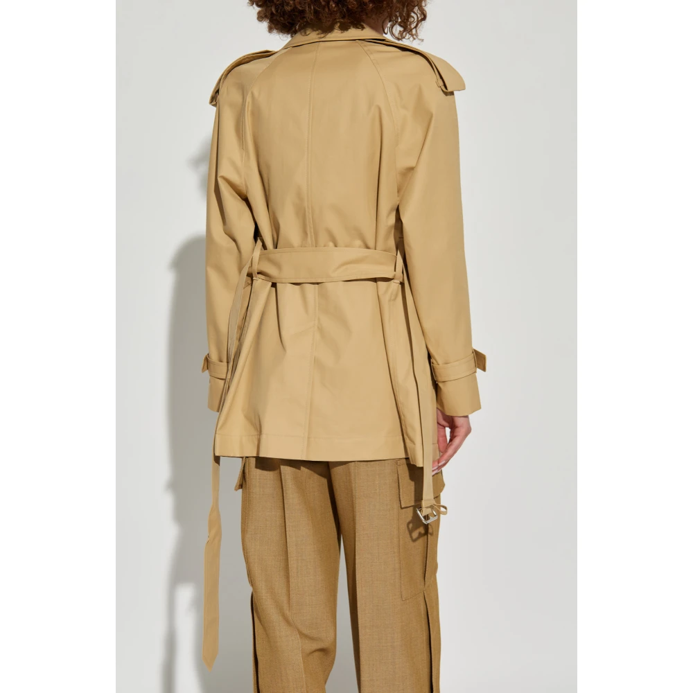 Burberry Katoenen trenchcoat Beige Dames