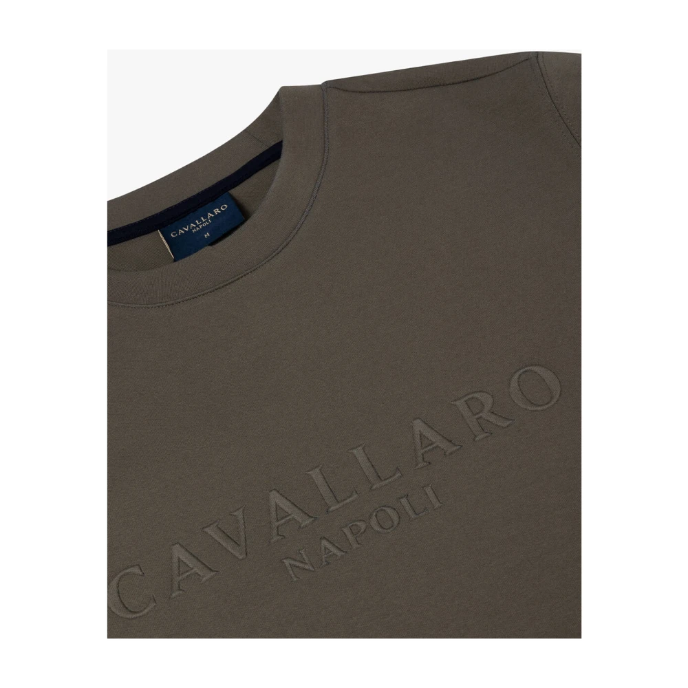 Cavallaro R-Neck Sweatshirt Green Heren