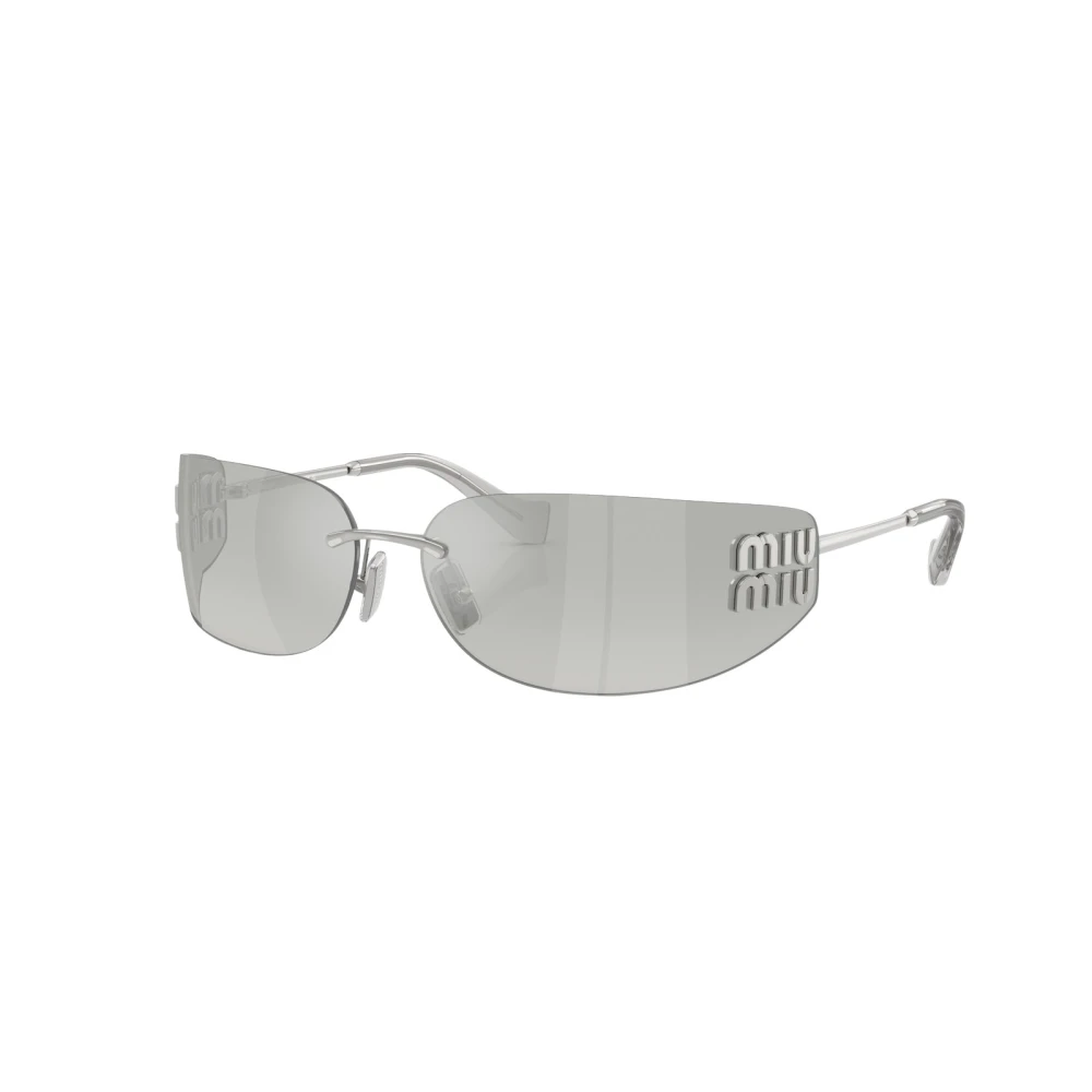 Miu Miu Gray Aube Sunglasses - Female - Sunglasses - One Size - Accessories