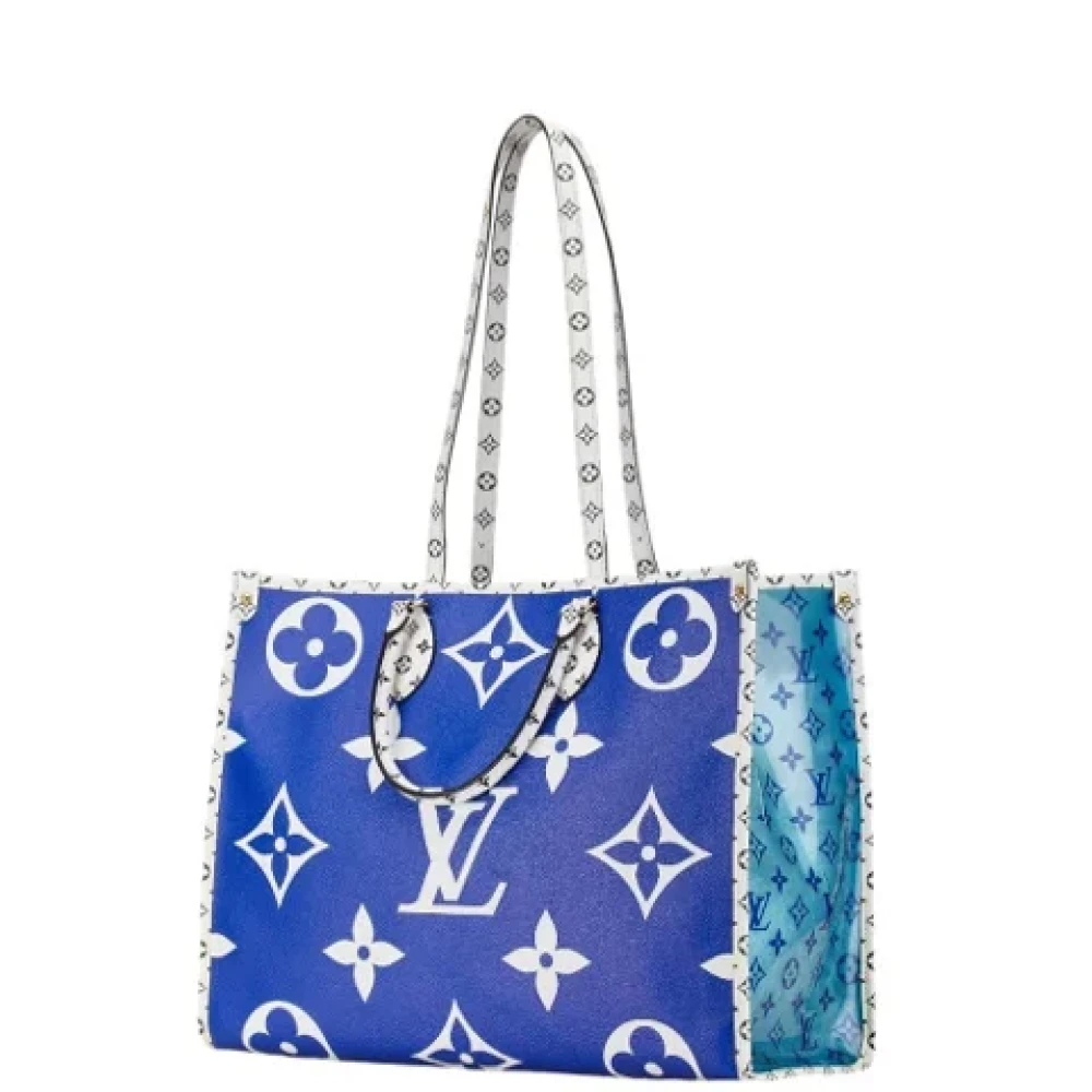 Louis Vuitton Vintage Pre-owned Plastic louis-vuitton-bags Blue Dames