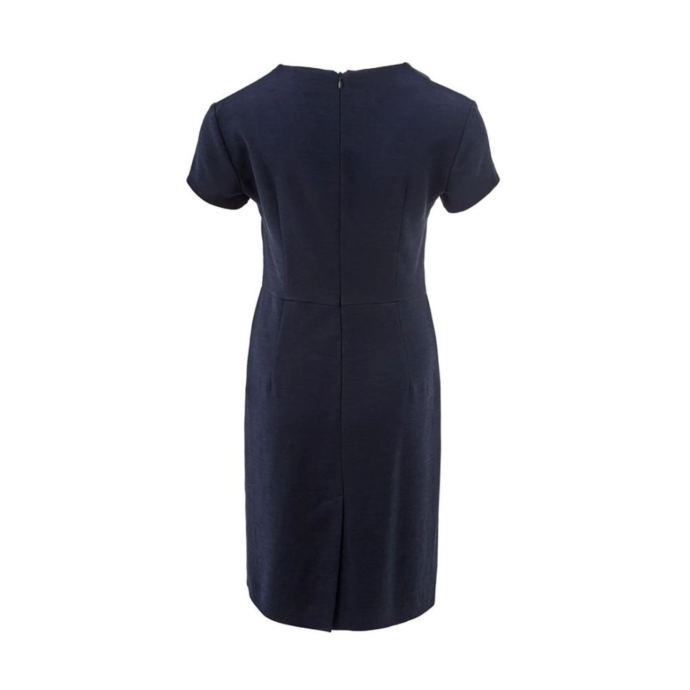 Lardini Blauwe Viscose Jurk Veelzijdige Elegantie Blue Dames