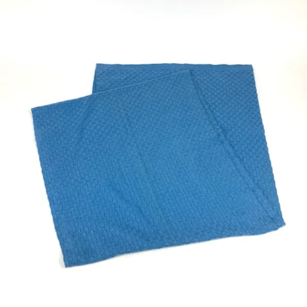 Louis Vuitton Vintage Pre-owned Fabric scarves Blue Heren