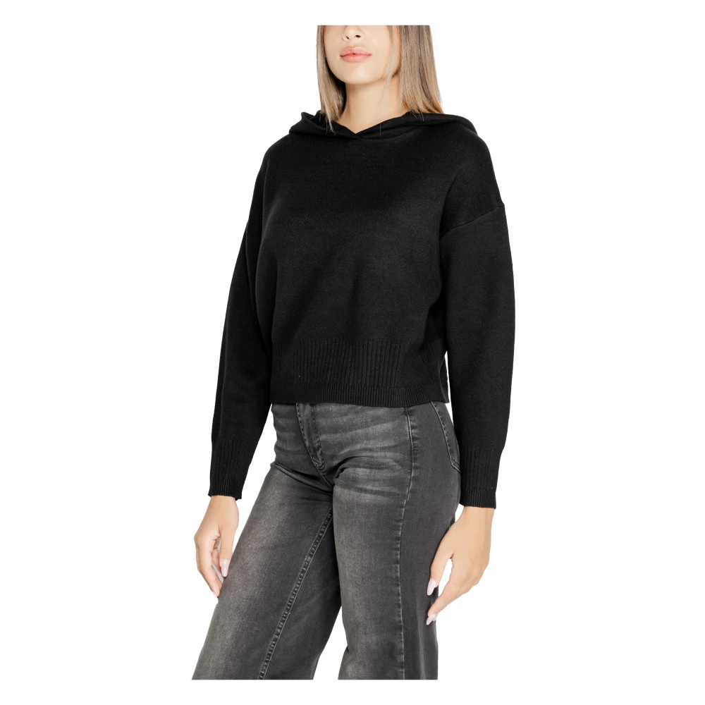 Vero Moda Gouden Hoodie Trui Black Dames