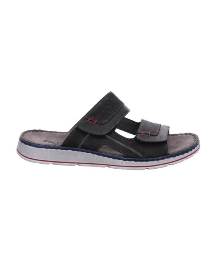 memory-footbed-sandal-zwart