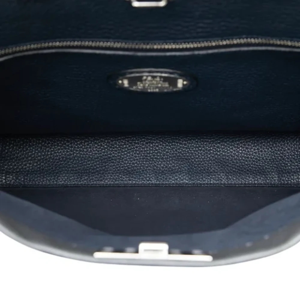 Fendi Vintage Pre-owned Leather fendi-bags Black Dames