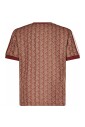 t-shirts-et-polos-orange-avec-bandes-rayees