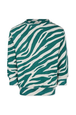 zebra-print-green-sweatshirt