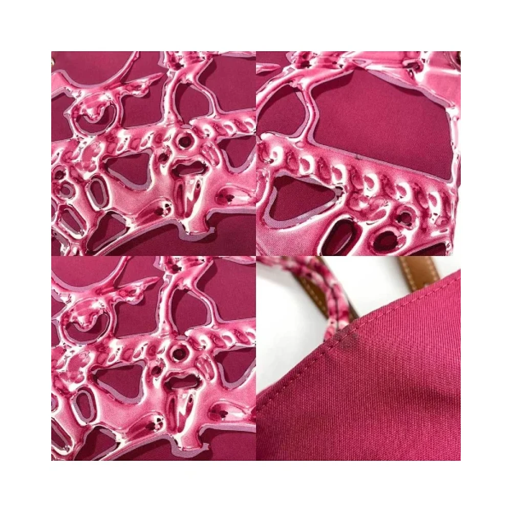 Hermès Vintage Pre-owned Silk shoulder-bags Pink Dames
