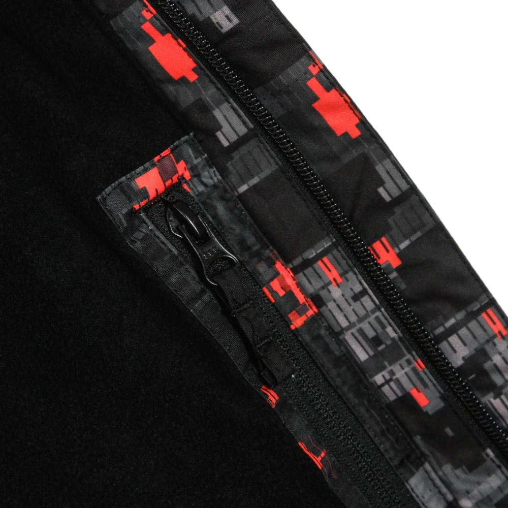 Dolly Noire Glitch Camo Full Zip Jas Multicolor Heren