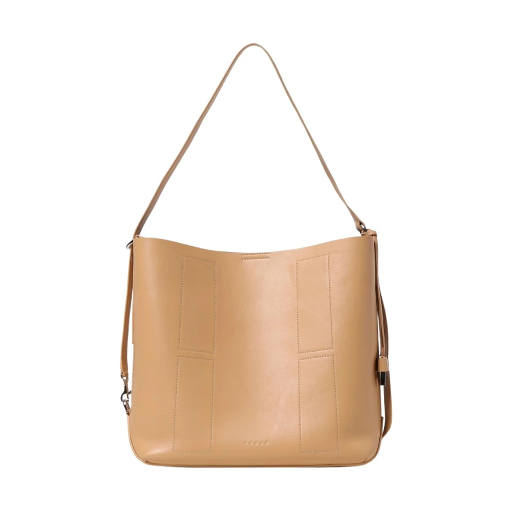 Hogan Women's Black Leather Shoulder Bag