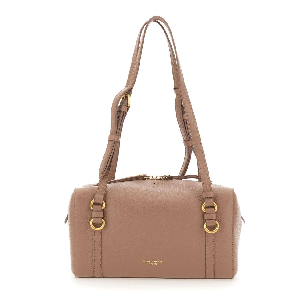 Gianni Chiarini Women's Brown Terry Shoulder Bag - Shoulder Bags - One Size - Bags