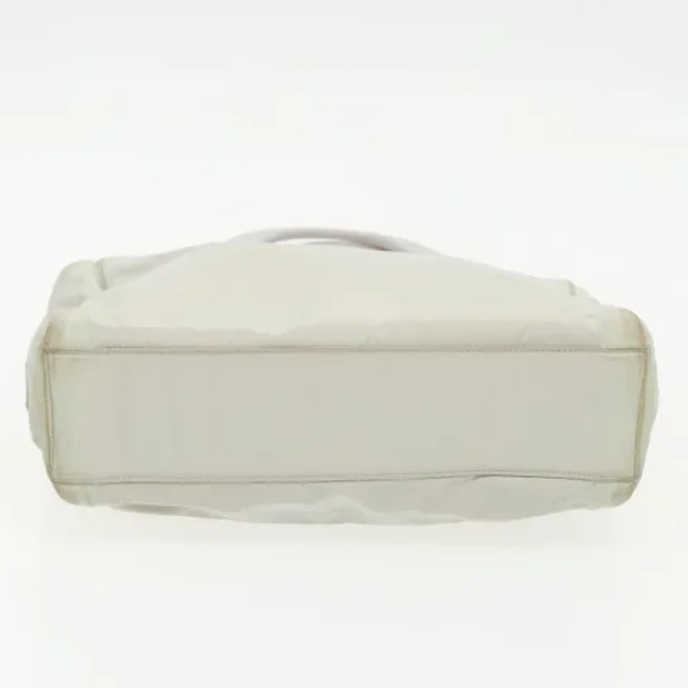 Prada Vintage Pre-owned Nylon prada-bags Gray Dames