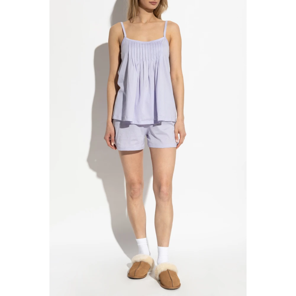 Hanro Pyjama Jullet Purple Dames