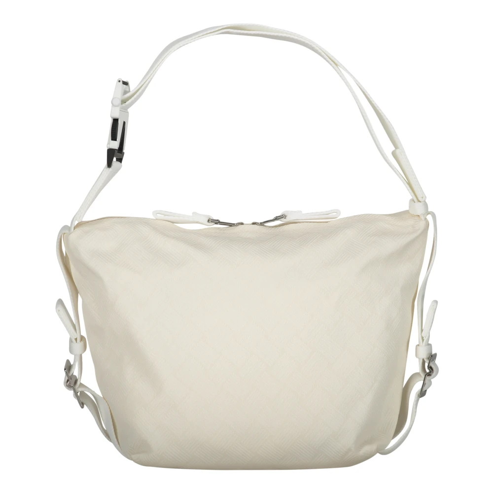 Bottega Veneta Mesh Messenger Tas White Heren