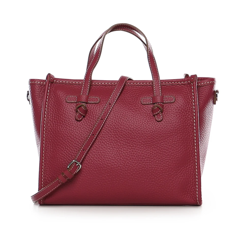 Gianni Chiarini Women's Red Shopping Bags, One Size, Marcella Tote Bag