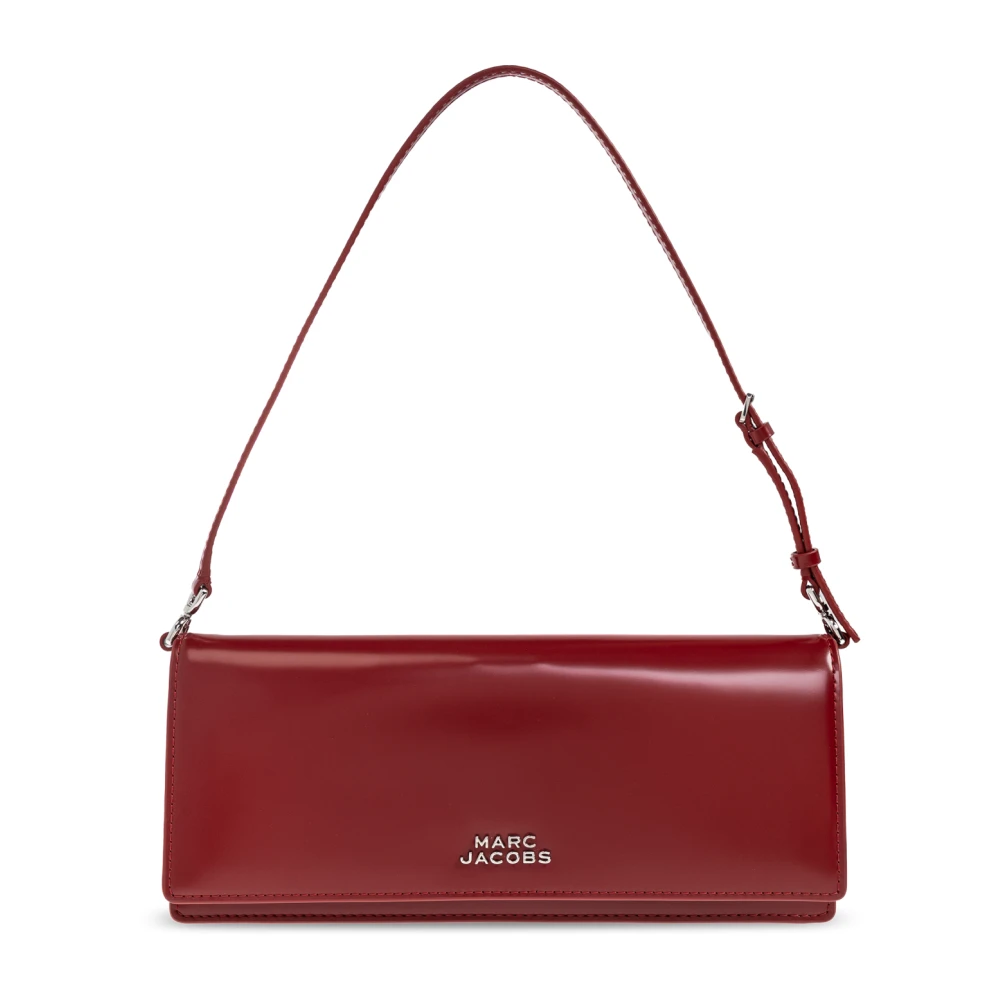 Marc Jacobs Kvinno Röd Väskor Dam, One Size, Läder, Läderclutch