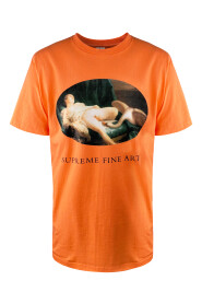 Oberste T -Shirt Fine Arts - Orange