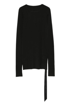 t-shirt-noir-a-col-rond-cotele