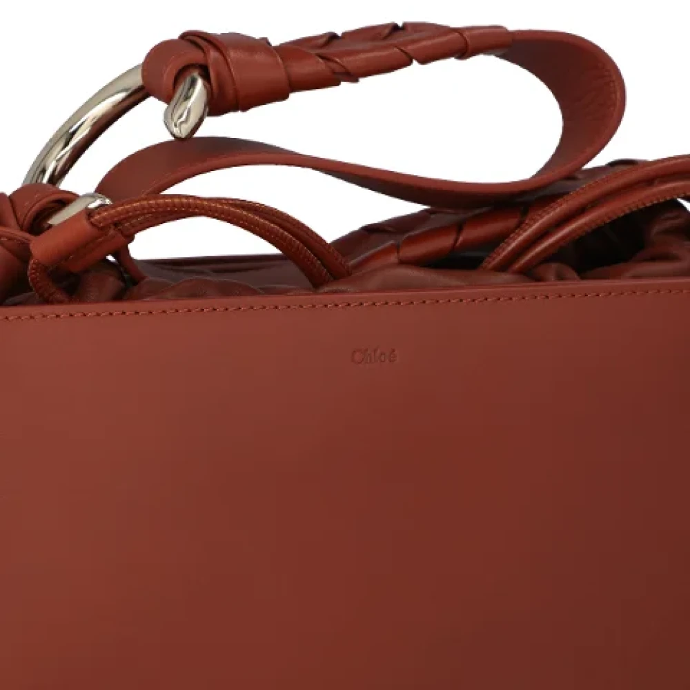Chloé Leather shoulder-bags Brown Dames