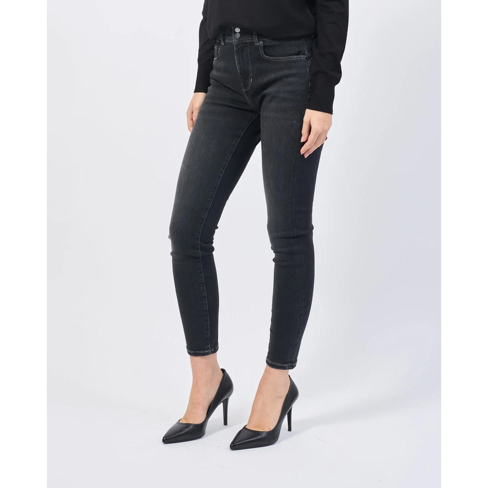 Guess Slim Fit Grijze Jeans Gray Dames