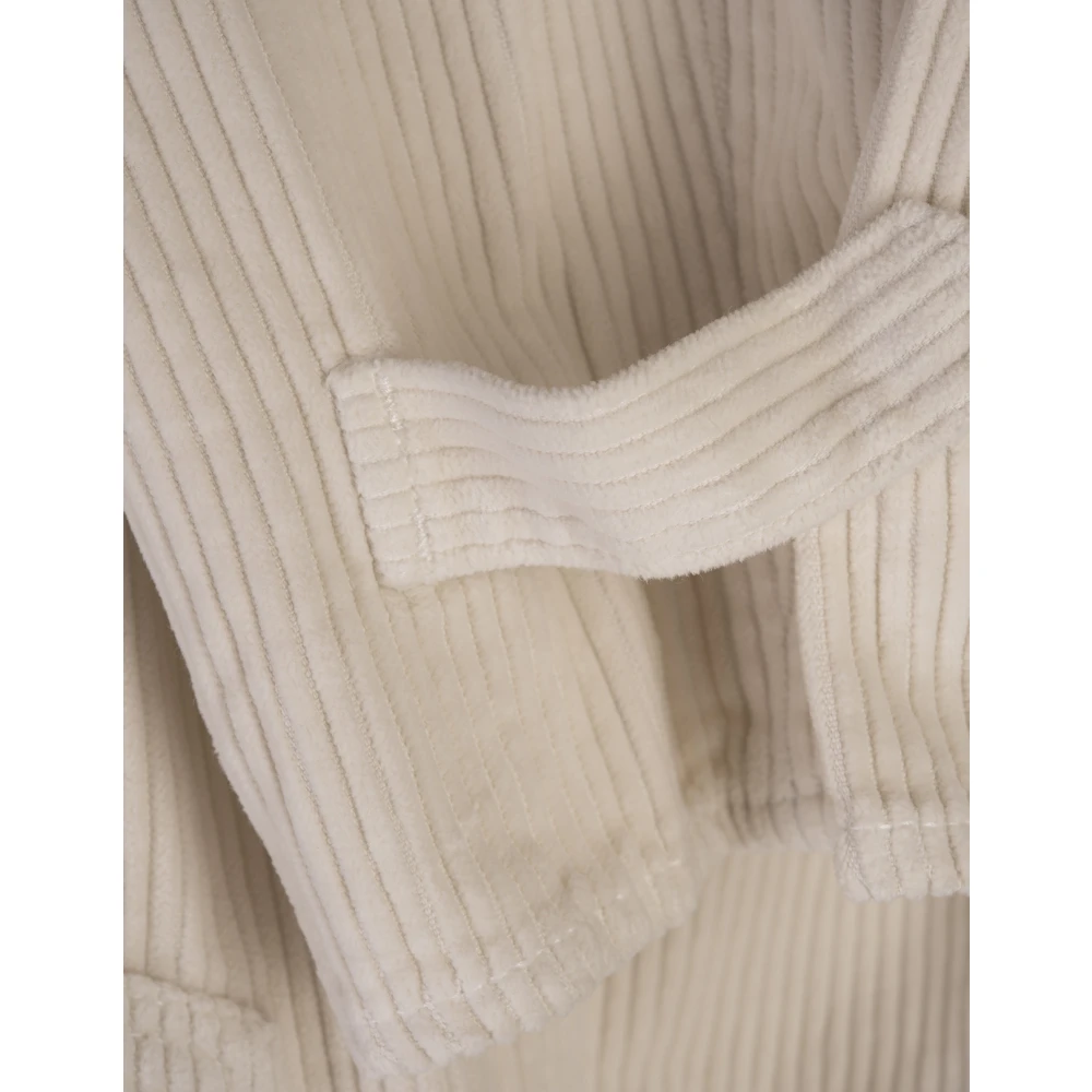 Jacob Cohën Witte Velvet Barrel Fit Broek White Dames