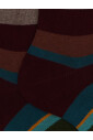chaussettes-courtes-en-coton-bordeaux-a-rayures-multicolores-pour-femmes