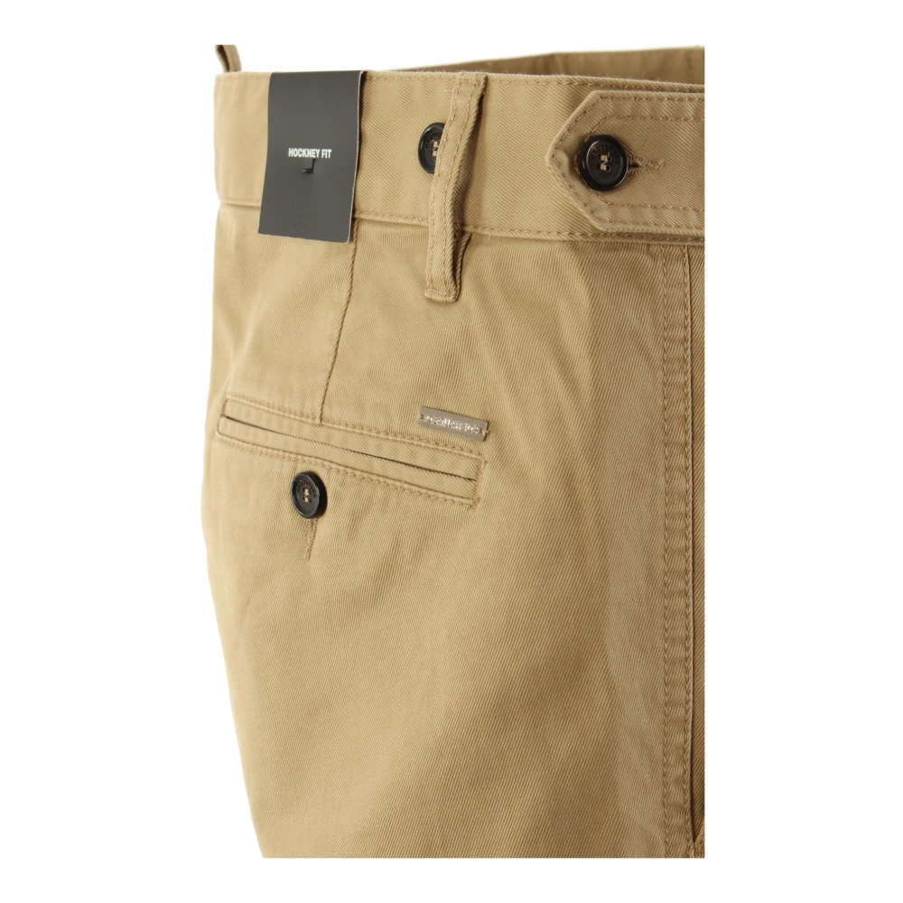 Dsquared2 Beige Herenbroek Hockney Fit Beige Heren