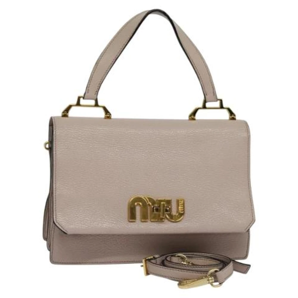 Pre-owned > Pre-owned Bags > Pre-owned Handbags - - Miu Miu Pre-owned - Modalova