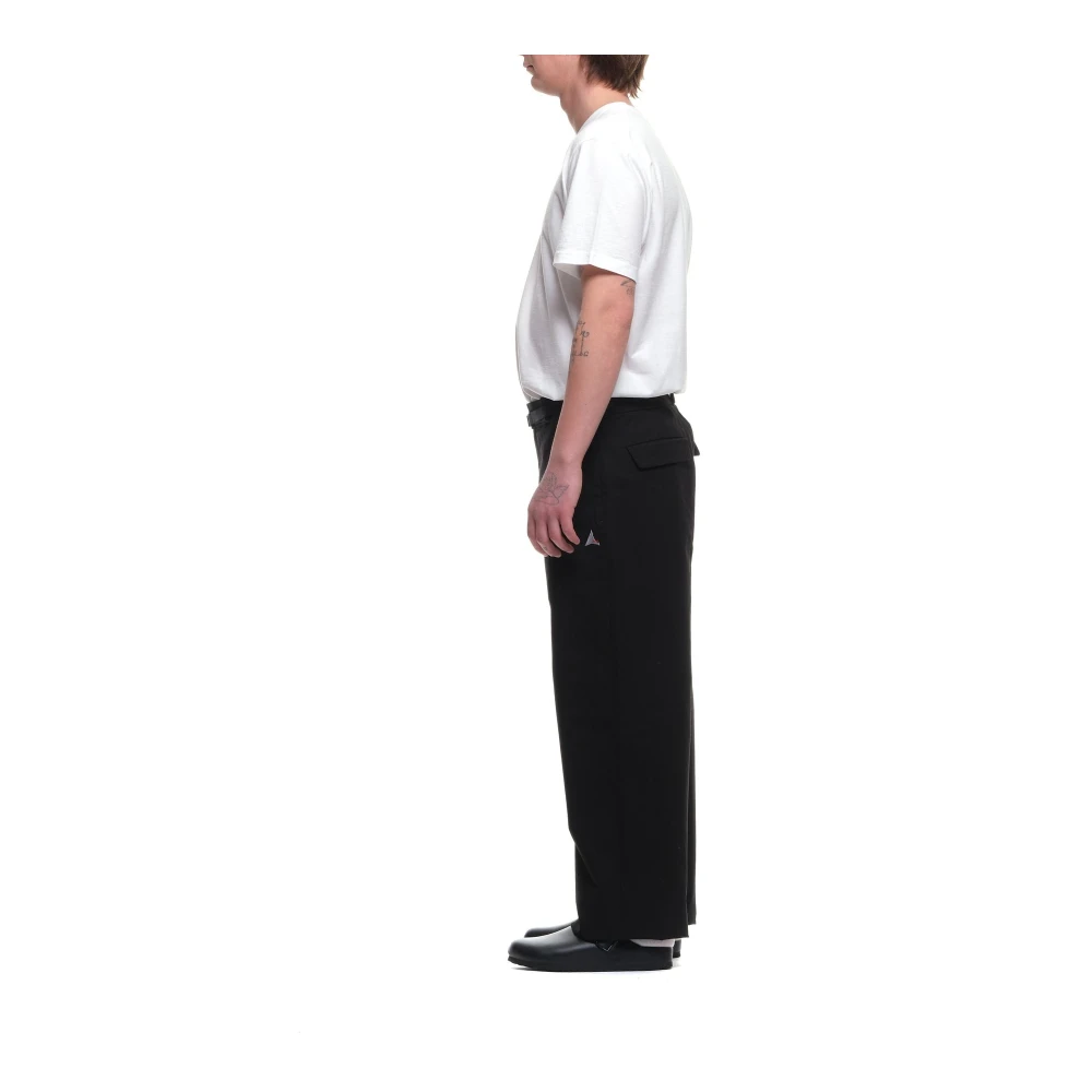 ROA Zwarte Modieuze Broek Black Heren