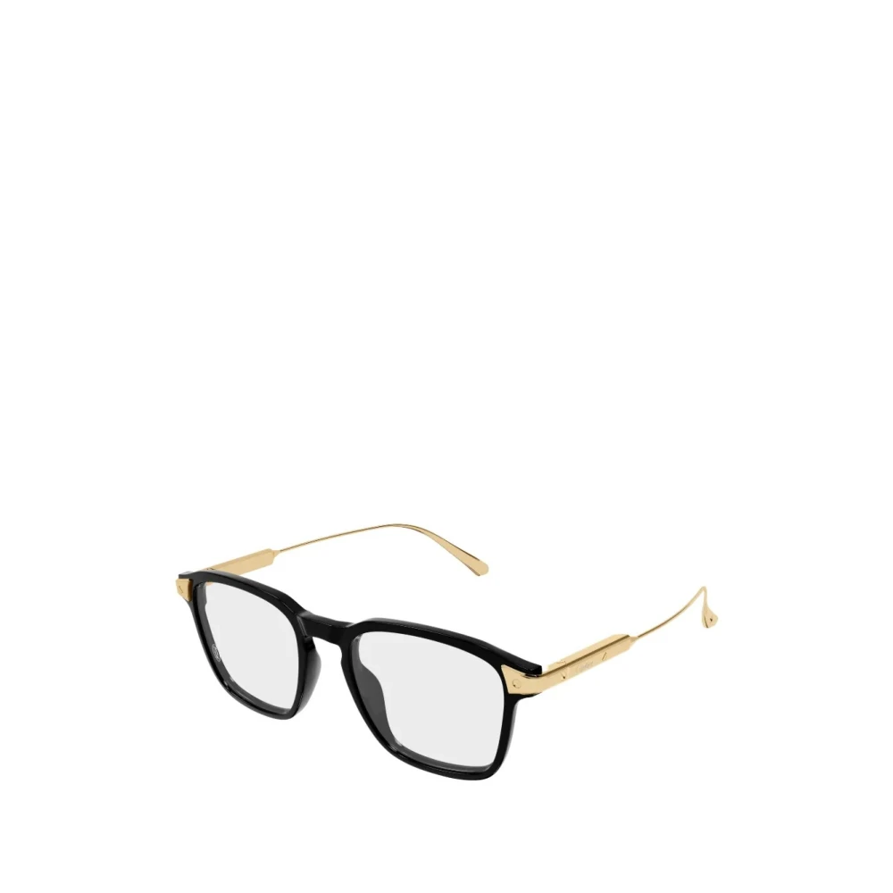 Cartier Men's Black Eyeglasses - Glasses - 52 Mm - Accessories