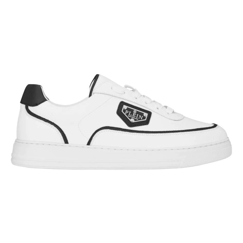 Philipp Plein Low-Top Sneakers Triangle Heren Schoenen Wit