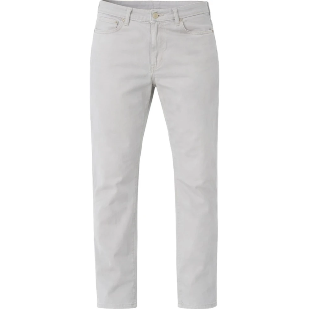 Incotex Men's Gray Slim Fit Jeans, W35, Blue Division Jeans
