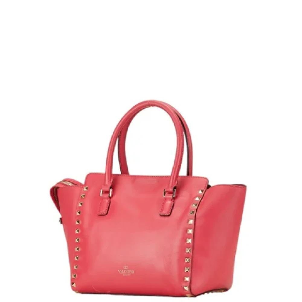 Valentino Vintage Pre-owned Leather handbags Pink Dames