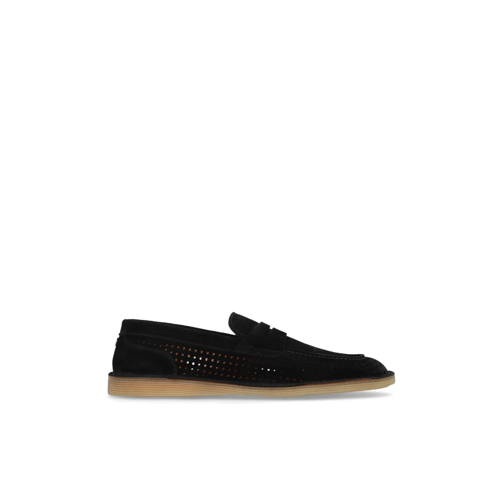 Dolce & Gabbana Herren Schwarz Schuhe, K, 42 Eugröße: