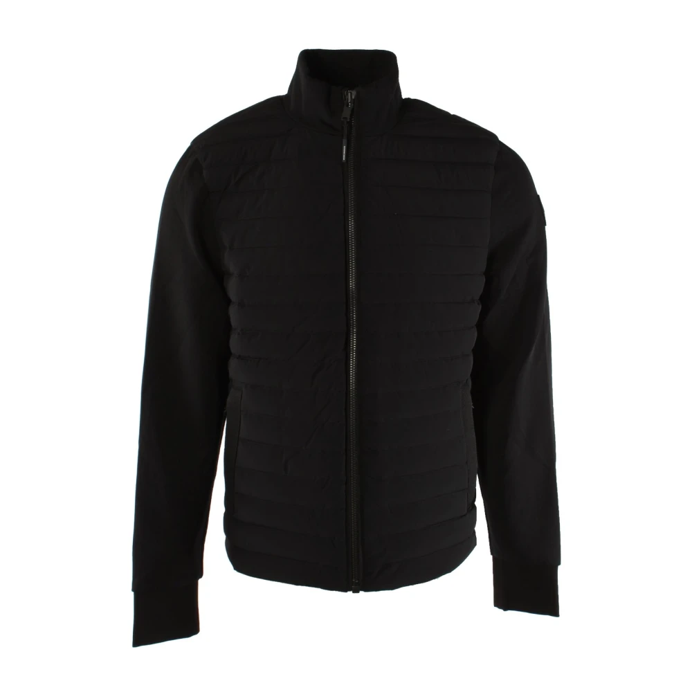 Moose Knuckles Men's Black Realwood Bomber - Winter Jackets - Xl - Jackets