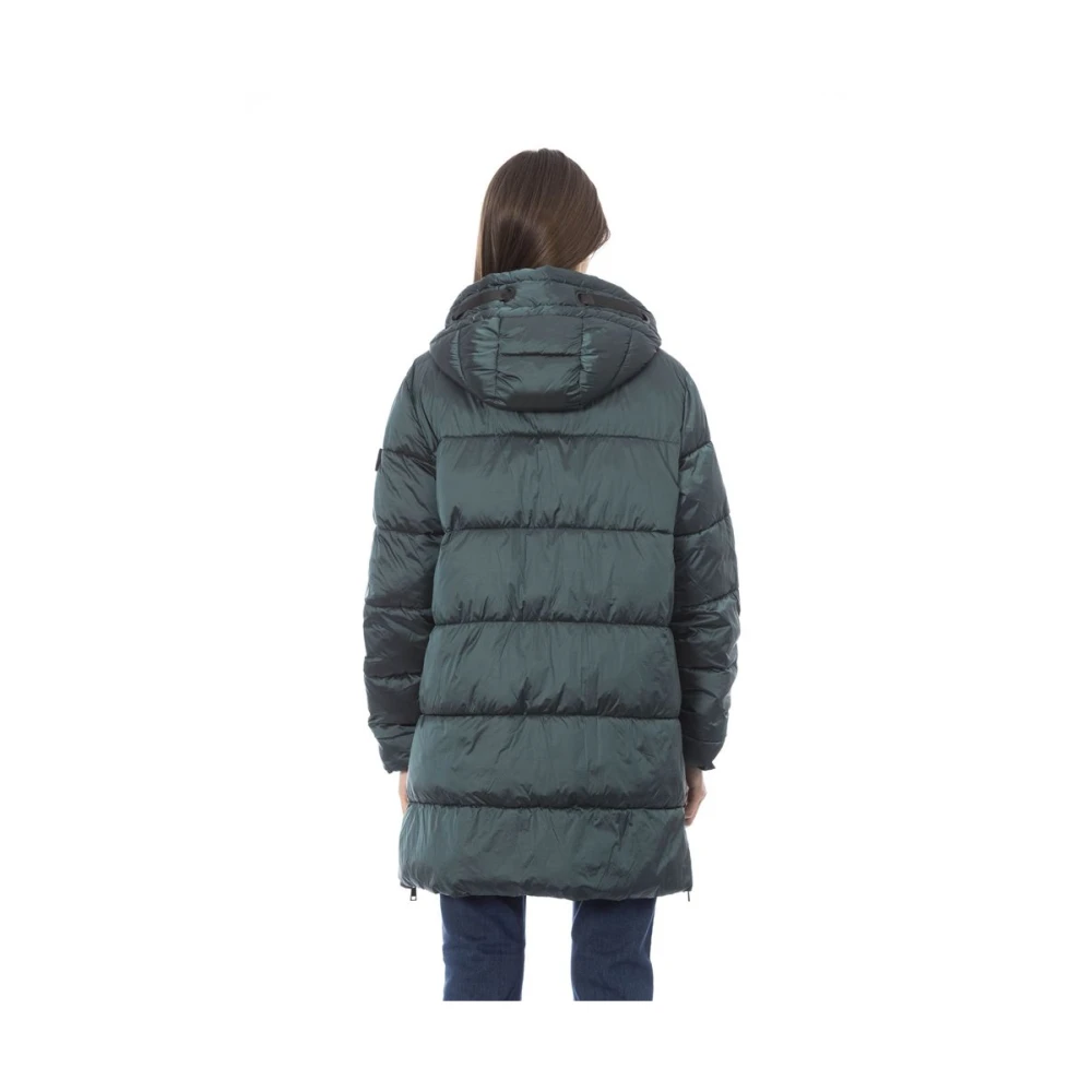 Baldinini Lange Donsjas met Monogram Green Dames