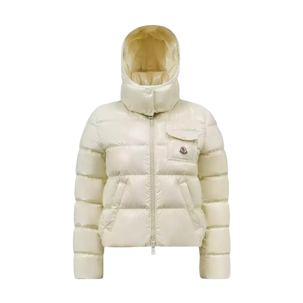 Moncler Ljusgul Dunjacka Andro Yellow, Dam