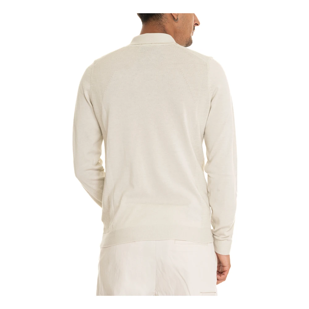 Boss Klassieke Polo Shirt voor dagelijkse stijl Beige Heren