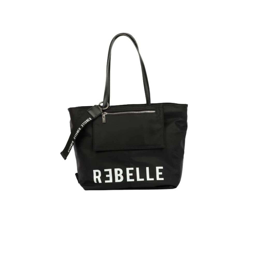 Rebelle Myrna-Nylon Winkelmand Black Dames