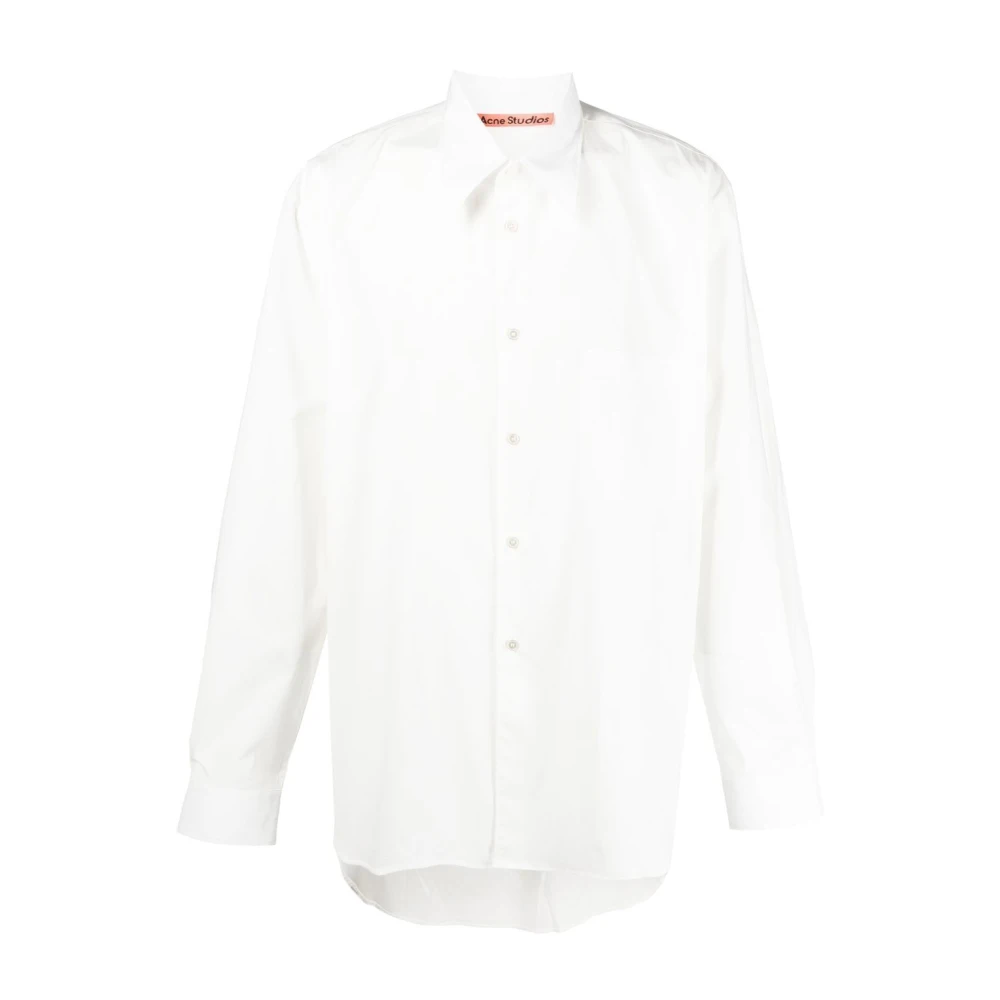 Acne Studios Klassieke Witte Overhemden White Heren