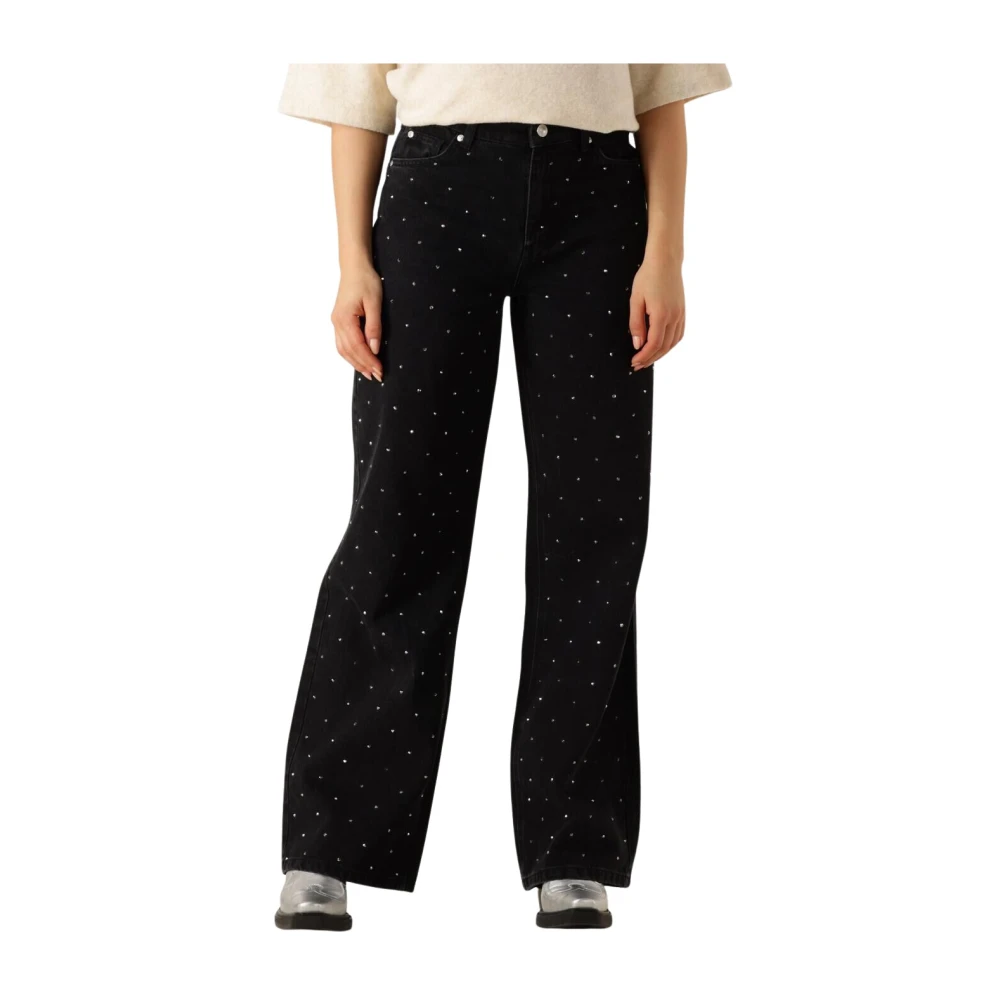 Second Female Jayden Denim Jeans Second Dames Black Dames