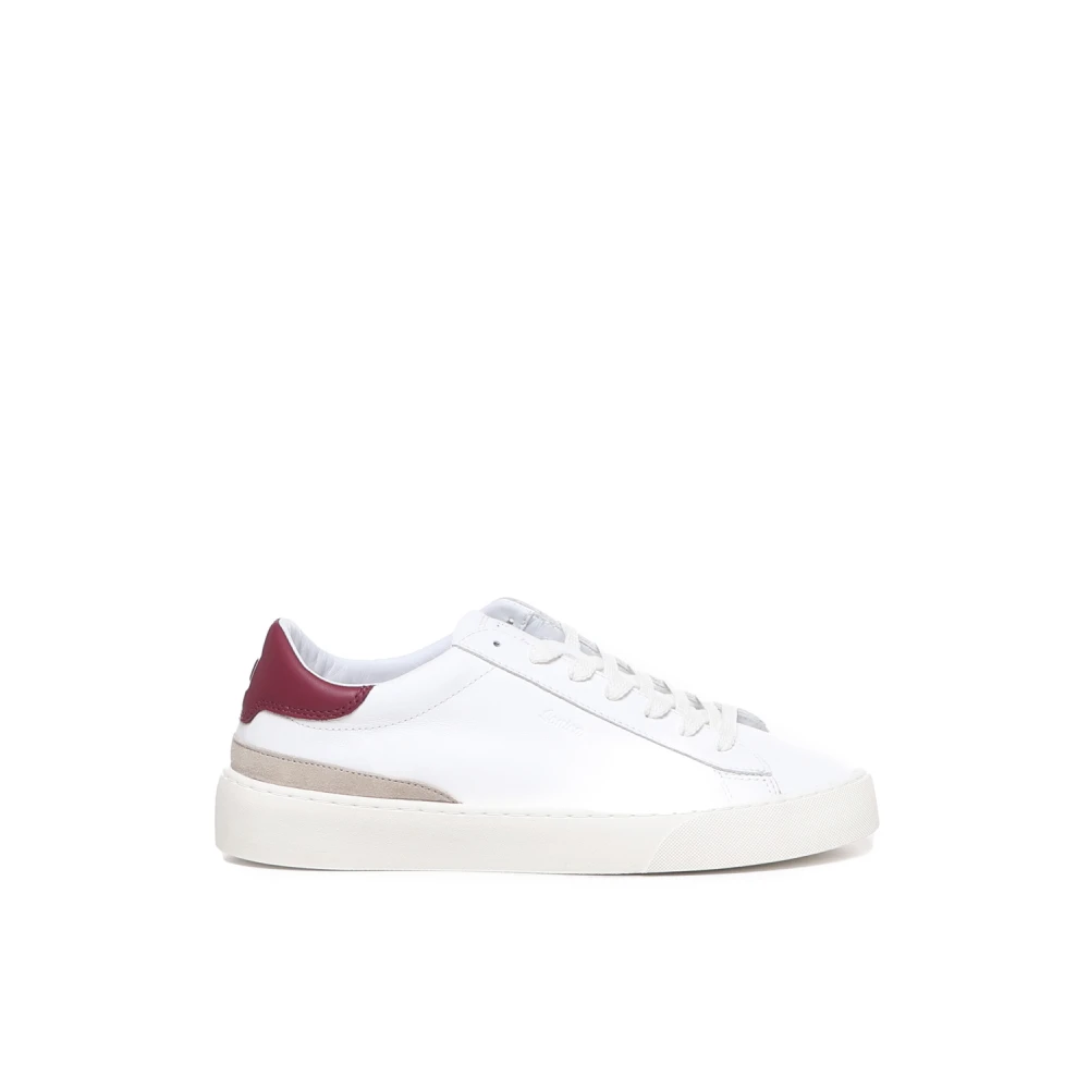 D.a.t.e. Witte Leren Sneakers White Heren