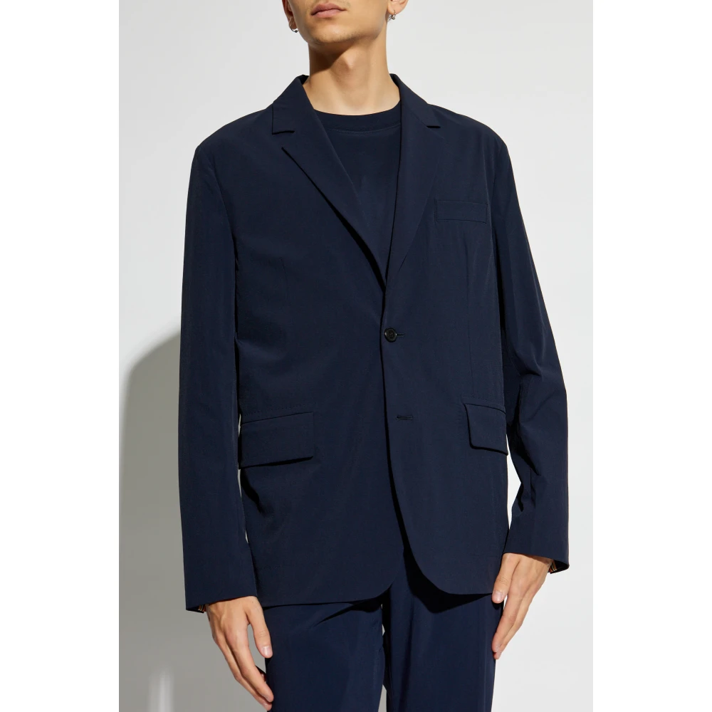 Paul Smith Jas met open revers Blue Heren