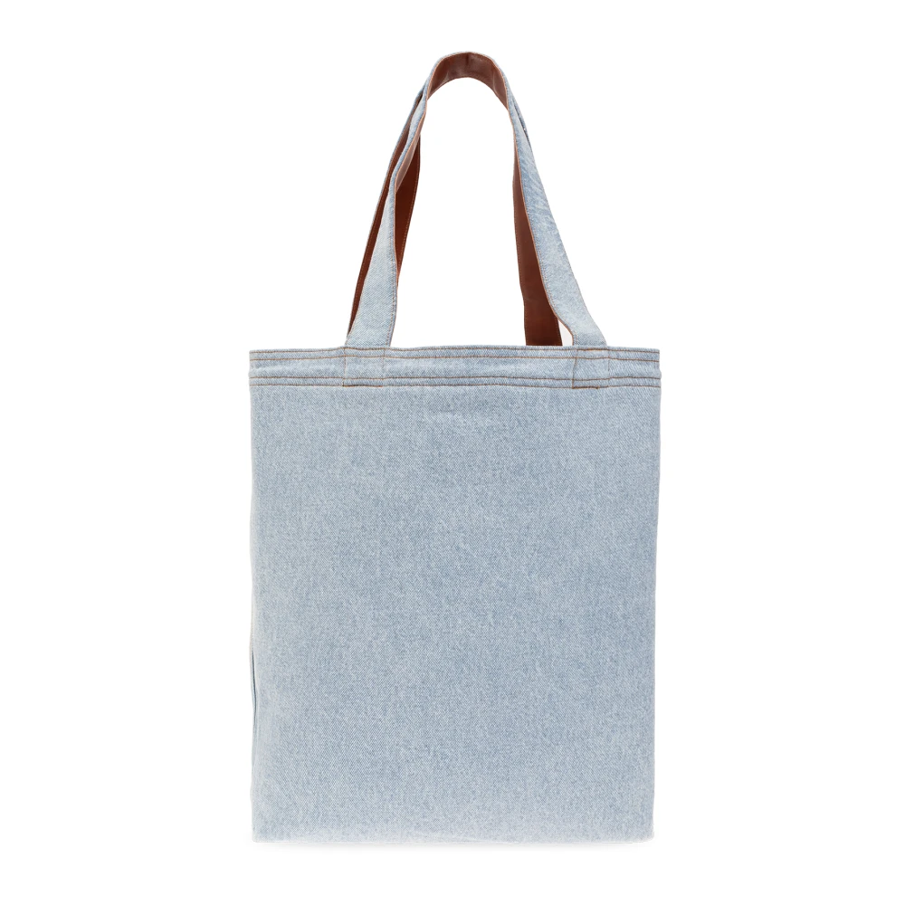 Y Project Parijs Beste denim shopper tas Blue Unisex