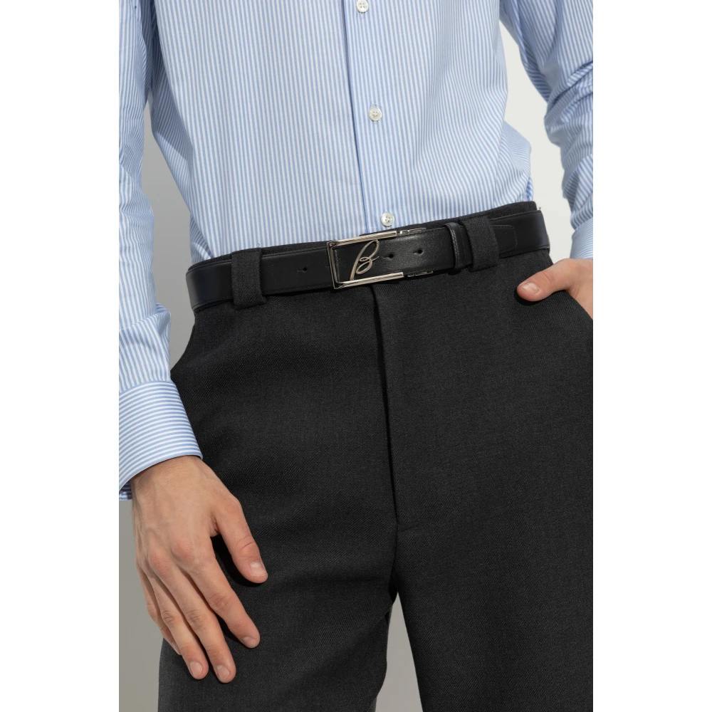 Brioni Omkeerbare riem Black Heren