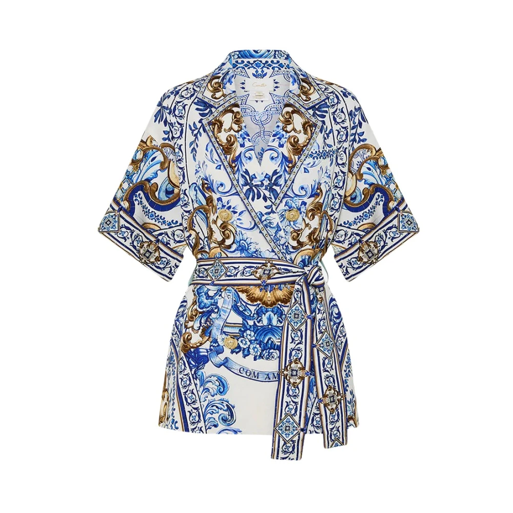Camilla Kortemouwjas Azul Adventures Blue Dames